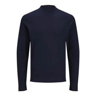 Abbildung von Jack &amp; Jones Premium Strickpullover, Herren, Größe: Small, Night sky