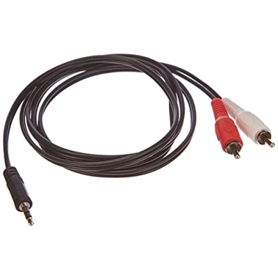 Abbildung von LogiLink CA1042 Audio Kabel, 1x 3,5mm Male zu 2X Cinch Male, 1,5m