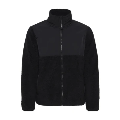 Abbildung von 11 Project Pijke Teddy Fleecejacke, Herren, Größe: Large, Black