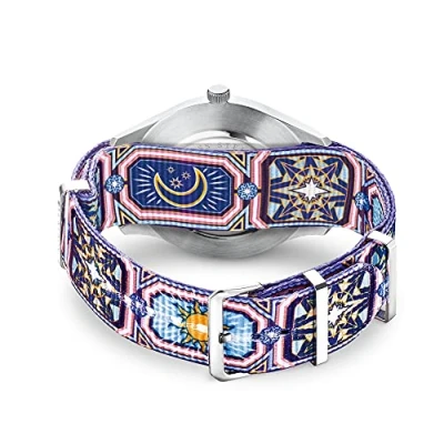 Abbildung von Thomas Sabo Unisex Erwachsene Gewebe Uhrenarmband ZWA0323 276 7 20 mm
