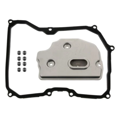Abbildung von FEBI BILSTEIN 100248 Hydraulikfiltersatz, Automatikgetriebe mit Ölwannendichtung VOLKSWAGEN: Passat NMS, Jetta 4, GOLF 6