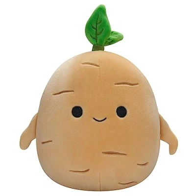 Abbildung von Squishmallows SQCR02377 Jyri der Ginseng, offizielles Kelly Toys Plüsch, superweiches Kuscheltier, 20 cm