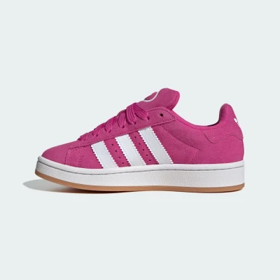 Abbildung von adidas Originals Campus 00S Unisex Sneaker low für Kinder, Größe: 35.5, Semi lucid fuchsia/white/gum Schuhe