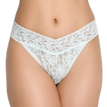 Abbildung von Hanky Panky Original Rise Thong Türkis Nylon One Size Damen