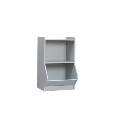 Abbildung von Iris Ohyama, Spielzeugregal, Kindermöbel, Bücherregal, Mehrfarbig, Zimmer, Kindergarten, Krippe, Vorschule Kids Basic Shelf KSB 2 Grau