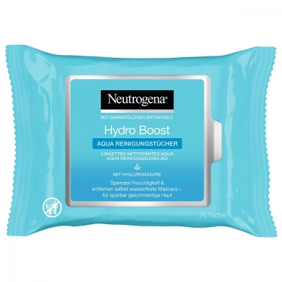 Abbildung von Neutrogena Hydro Boost Aqua Reinigungstücher