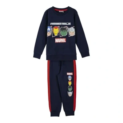 Abbildung von CERDÁ LIFE&#039;S LITTLE MOMENTS Avengers Kinder Trainingsanzug aus Baumwolle, extra weich, Unisex, Kinder, Dunkelblau, 6 Jahre