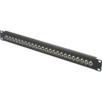 Abbildung von Renkforce 24 Port BNC Patchpanel 483 mm (19) 1 HE Bestückt