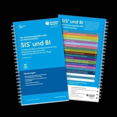 Abbildung von die Orientierungshilfen zur Dokumentation SIS und BI: Strukturmodell EntbürokratisierungBegutachtungsinstrumentExpertenstandards für Pflege