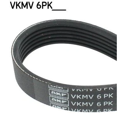 Abbildung von SKF VKMV 6PK1725 Keilrippenriemen 1725 6 OPEL: Omega B Caravan, Astra F CC, Vectra Limousine, CHEVROLET: Rezzo