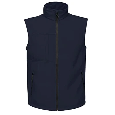 Abbildung von Regatta TRA848 74490 Professionelle Octagon II 3 lagige wasserdichte Softshell Bodywarmer, Marineblau (SlGrey), XXL