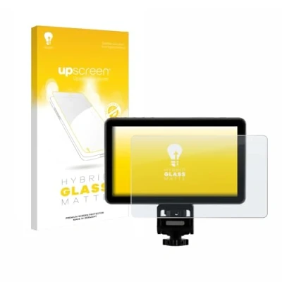 Abbildung von upscreen Entspiegelungs Schutzglas für Rollei Viltrox DC X3 6&quot; Schutzfolie Matt, Glas Folie [mattierend, 9H Panzerschutz, Anti Fingerprint]