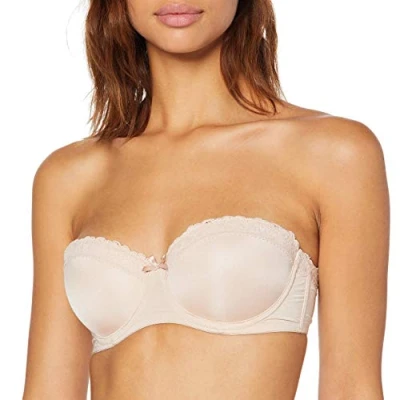 Abbildung von s.Oliver Damen Schalen abnehmbaren Trägern Vollschalen BH, Beige (Nude 4620), 80A