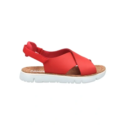 Abbildung von Camper Oruga Riemensandalette, Damen, Größe: 38, Rot Schuhe