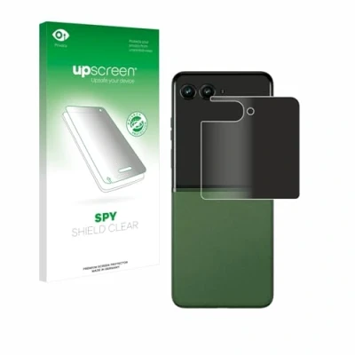 Abbildung von upscreen Anti Spy Blickschutzfolie für Motorola Razr 50 (Hinteres Display) Privacy Screen Displayschutz Folie [Sichtschutz, Blaulichtfilter]