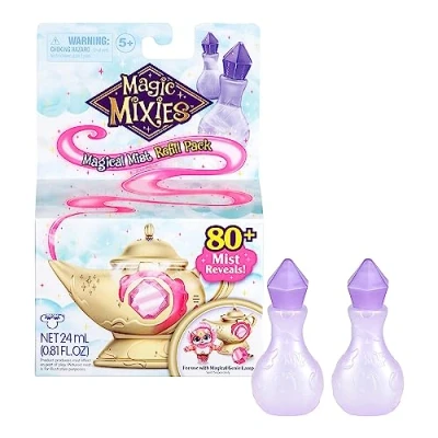 Abbildung von Moose Toys Experimentierkasten Magic Mixies Nebel Nachfüllpackung Magische Wunderlampe 80 Zauber