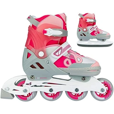 Abbildung von Nijdam Bold Berry Combo Inline / Skate Einstellbar