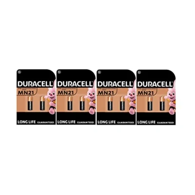 Abbildung von 8 x Duracell MN21 A23 23A (4 Blister mit 2 Batterien) Batterien