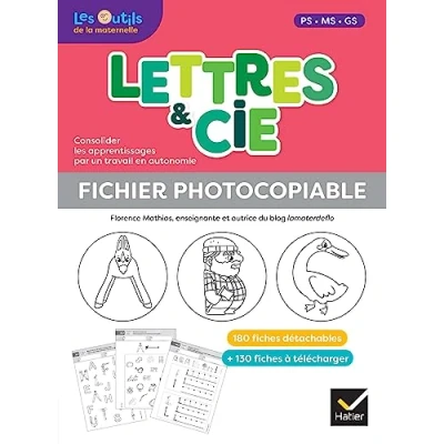 Abbildung von Lettres et Cie Français PS MS GS Ed. 2023 Fiches photocopiables: Fichier photocopiable