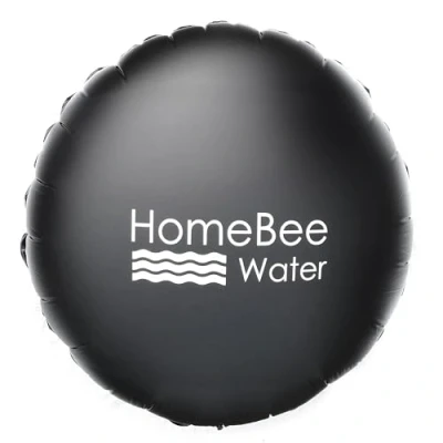 Abbildung von HomeBee Pool Abdeckplane Poolkissen Winter XXL (3 Meter Durchmesser) (Komplettset inkl. Zubehör, 1 St., 6 Befestigungskordeln und Reparaturflicken), Langlebiges starkes PVC Material