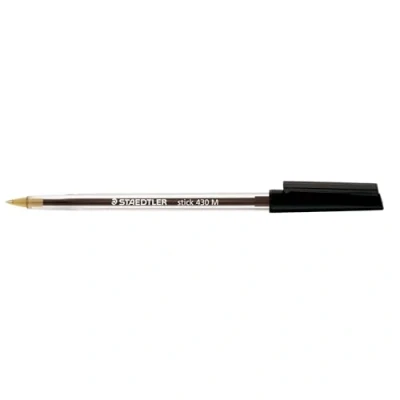 Abbildung von Staedtler 430 M 3 Kugelschreiber stick Strichfarbe: blau, durchsichtig, medium (0.5mm)