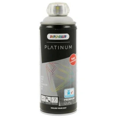 Abbildung von Dupli Color 720147 PLATINUM RAL 7035 lichtgrau seidenmatt 400 ml