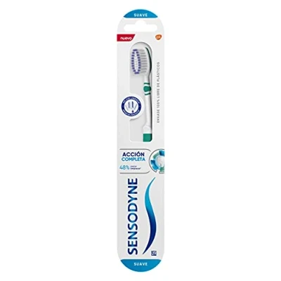 Abbildung von Sensodyne Multiprotektive Handzahnbürste für eine effektive und schonende Reinigung empfindlicher Zähne ohne Druck