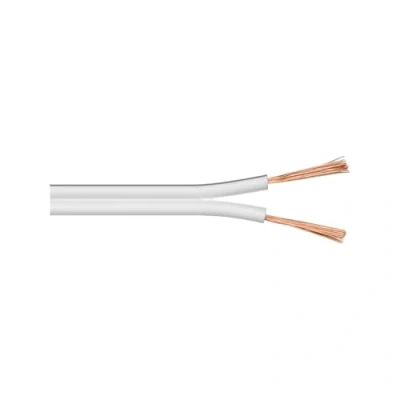 Abbildung von Goobay 27521 Lautsprecherkabel 2x0,75mm² CCA Litze / Boxenkabel Audio Kabel Meterware Speaker Cable Litzenkabel Audiokabel Subwoofer Weiß 100m