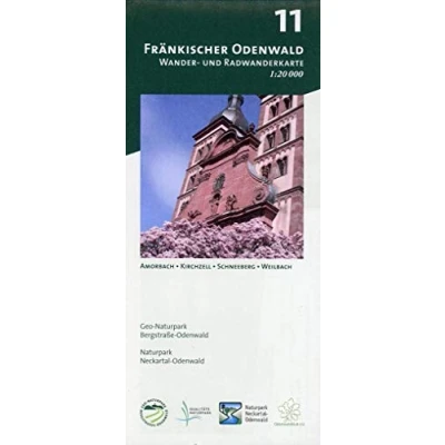 Abbildung von Blatt 11, Fränkischer Odenwald: Wander und Radwanderkarte 1:20.000. Mit Amorbach, Kirchzell, Schneeberg Weilbach (Odenwald Freizeitkarten Maßstab ... Naturpark Neckartal Odenwald)