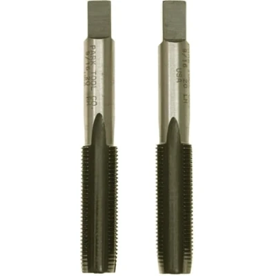 Abbildung von Park Tool ParkTool Unisex Erwachsene Werkzeug TAP 6 Gewindeb Pedalgew R und L Paar Pedalgewindebohrer, Silver/Black, Einheitsgröße