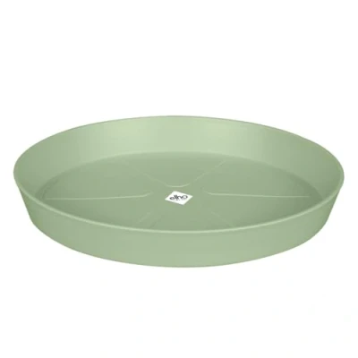 Abbildung von elho Loft Urban Untersetzer Rund 28 für Außen &amp; Zubehör Ø 27.5 x H 3.5 cm Grün/Pistazien Grün
