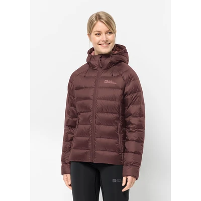 Abbildung von Jack Wolfskin Nebelhorn Daunenjacke, Damen, Größe: Small, Dark maroon