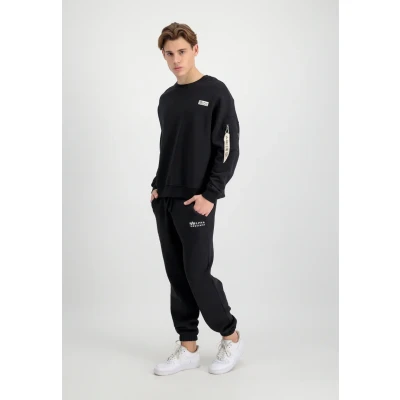 Abbildung von Alpha Industries Jogginghose, Herren, Größe: XS, Organic black