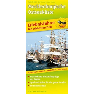 Abbildung von Mecklenburgische Ostseeküste: Erlebnisführer mit Informationen zu Freizeiteinrichtungen auf der Kartenrückseite, GPS genau. 1:180000 (Erlebnisführer: EF)