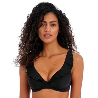 Abbildung von Freya Jewel Cove High Apex Bikini Top With J Hook Schwarz D 70 Damen