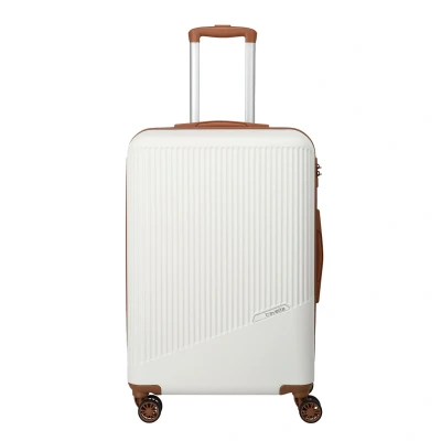 Abbildung von Travelite BALI Trolley 67 CM Trolley, Größe: One Size, Weiss cognac