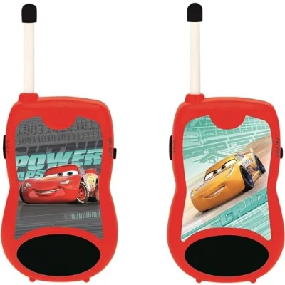 Abbildung von Lexibook TW12DC Cars The Movie Walkie Talkies Disney 3, Rot/Schwarz