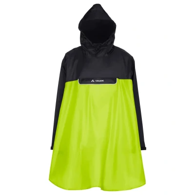Abbildung von VAUDE Unisex Covero Ii Poncho, Neon Yellow/black, S EU