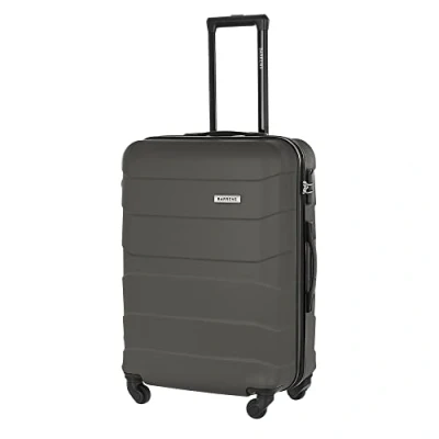 Abbildung von BARRENS Reisekoffer Mittelgroß Koffer Trolleys Hartschalenkoffer ABS Material Handgepäck für Flugzeug mit 4 Rollen Spinnerräder Rollkoffer Gepäck Suitcase Groß Mittel Leicht 66x46x26 cm 60 L (Graphit)