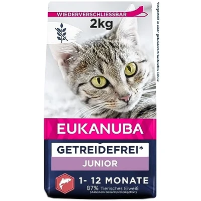 Abbildung von Eukanuba Euk Cat Kitten Grainfree Salmon 2 kg