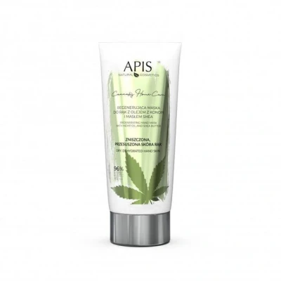 Abbildung von apis regenerierende Handmaske mit Hanföl und Sheabutter 200 ml