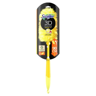 Abbildung von Swiffer 3D Duster Staubmagnet Kit Fängt Staub &amp; Schmutz ein (1er Pac Reinigungstücher