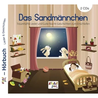 Abbildung von Das Sandmännchen 2 CDs: Traumhafte Lieder und Gute Nacht Geschichten zum Einschlafen