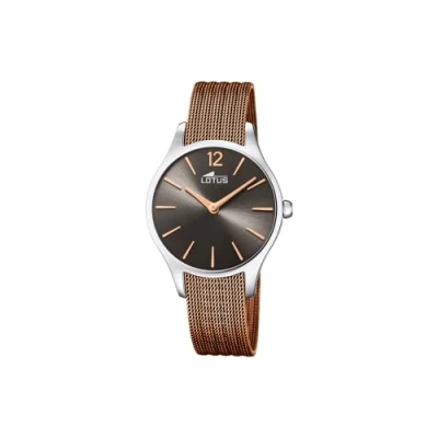 Abbildung von LOTUS Damen Analog Quarz Uhr mit Edelstahl Armband 18749/3
