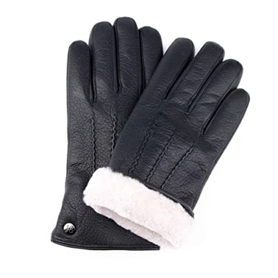 Abbildung von Hand Gewand by Weikert Chuckziege Fingerhandschuh, Herren, Größe: 9, Schwarz