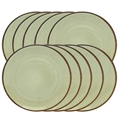 Abbildung von CreaTable Speiseteller NATURE COLLECTION, Speiseteller, Sand, Ø 27 cm