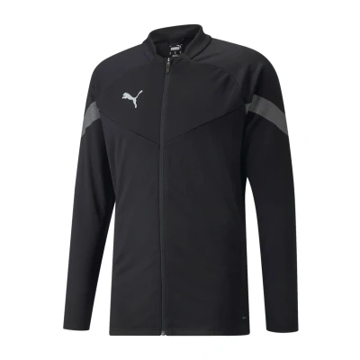 Abbildung von Puma Fussball Teamsport Teamfinal Trainingsjacke, Herren, Größe: Small, Schwarzgrausilber