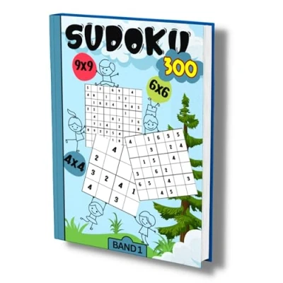 Abbildung von Sudoku Kids: 300 für Kinder ab 6 8 Jahren. Band 1. Level: sehr leicht bis schwer. 4x4, 6x6 und 9x9.
