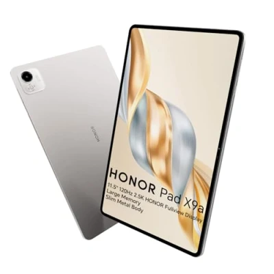 Abbildung von HONOR Pad X9a 6GB 128GB Tablet, 11,5 Zoll 120Hz 2,5K Fullview Display, Snapdragon 685, 8300mAh Akku 35W, Android 15, WiFi Version, Grau