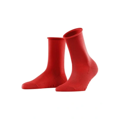 Abbildung von Falke Active Breeze UNI ROLLBÜNDCHEN Socken, Damen, Größe: 35 38, Rot